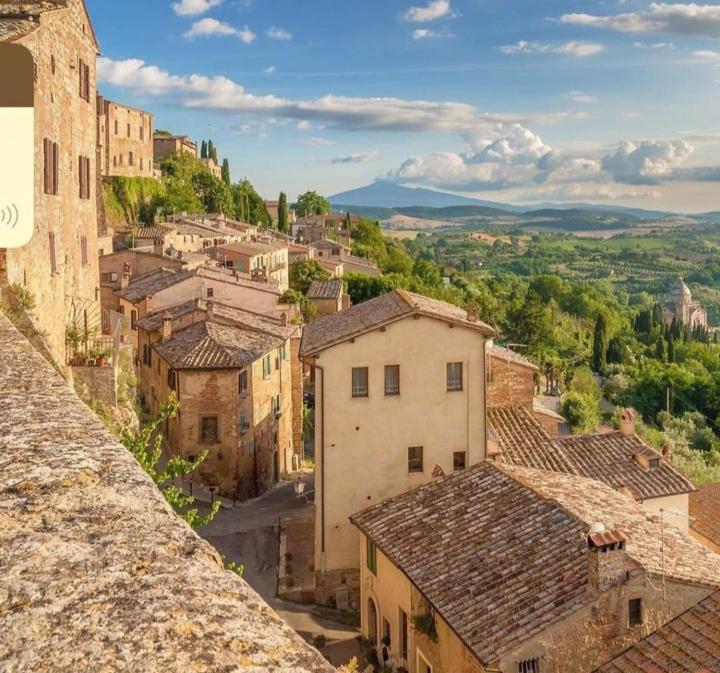 Appartamento Centro Storico La Pulcianella Con Vista Mozzafiato Montepulciano Stazione Exterior foto